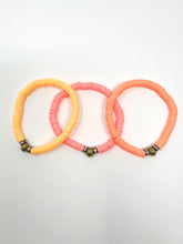 Clay Bracelets | Electric Orange