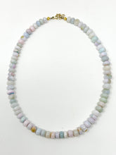 Pale Purple Opal Necklace