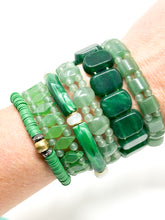 Skinny Bracelet | Green Swirl