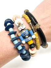 DeeDee Stretch bracelet | Navy+ Aqua