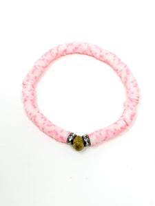 Clay Bracelets | pink Pixel