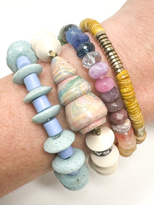 Rainbow Stretch Bracelet | Muted Mix