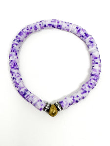 Clay Bracelets | Purple Pixel