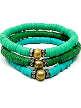 Clay Bracelets | Kelly Green