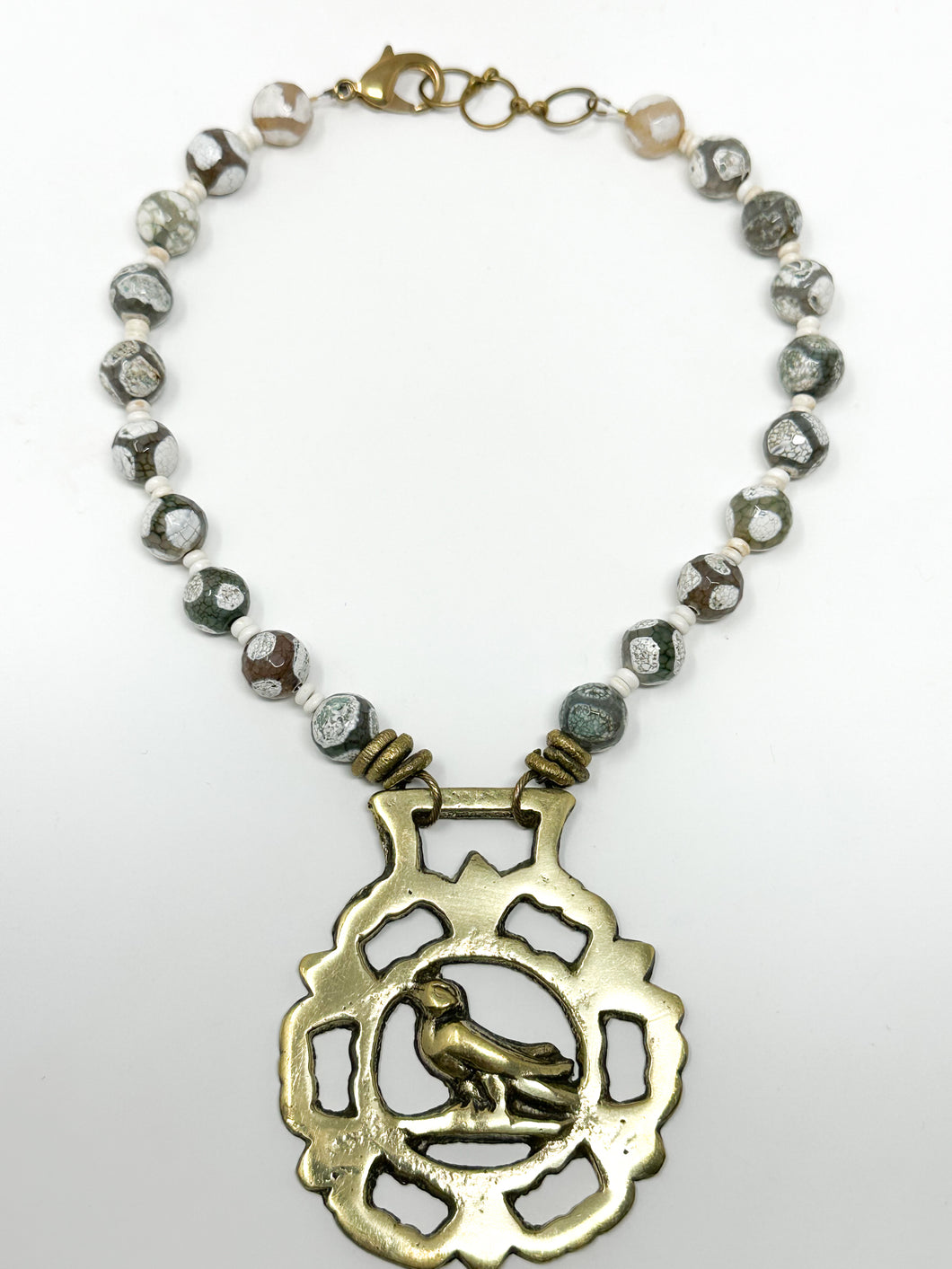 Horsebrass Necklace | Phesant