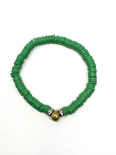 Clay bracelets | Green