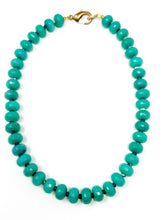 Teal Agate Necklace