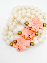 Cross Stretch Bracelet | Pink