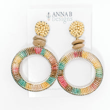 Kiera Thread Earrings | Multi