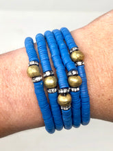 Royal Blue Clay bracelets