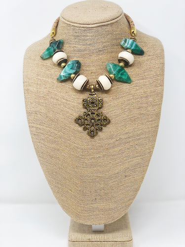 Green Agate Necklace